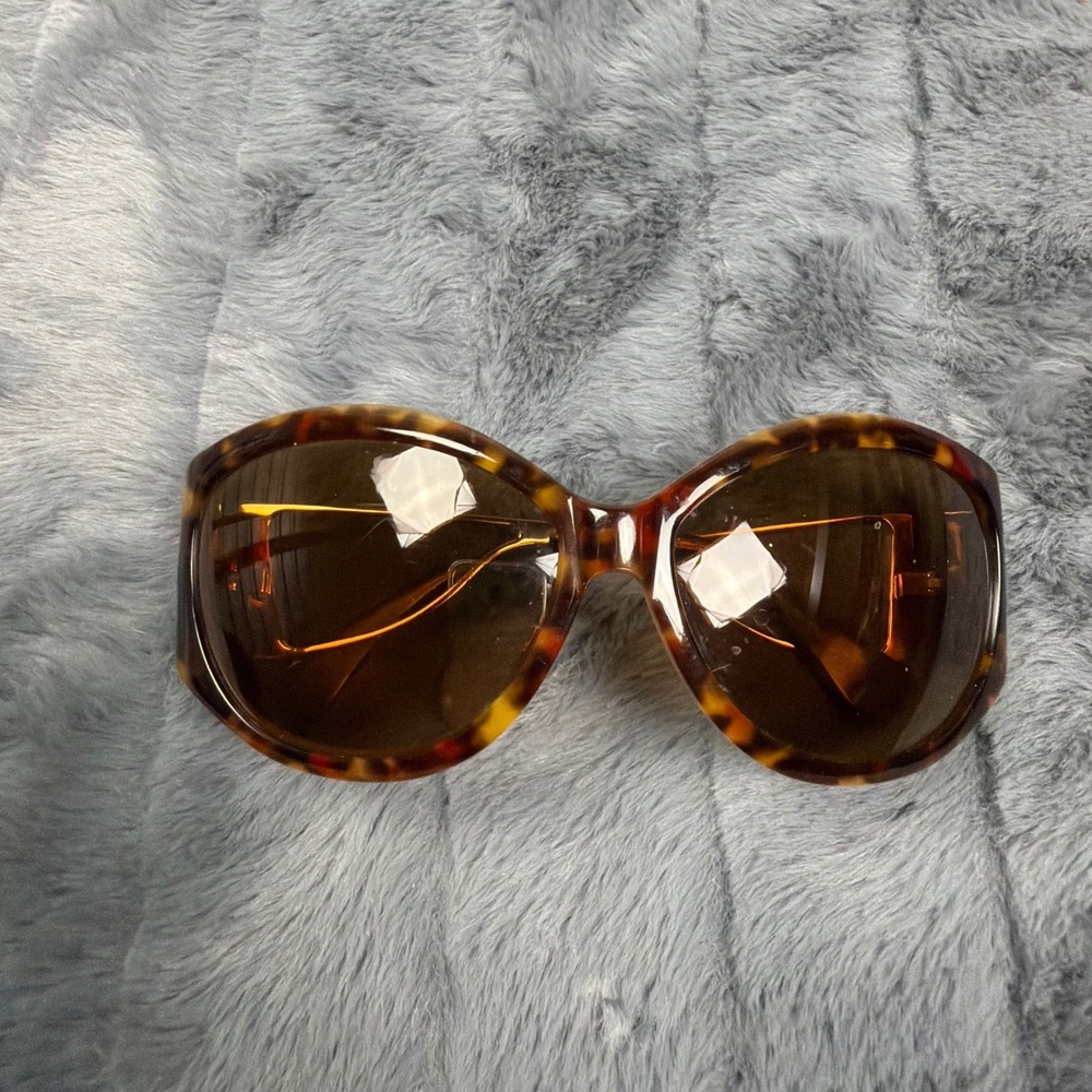 Ashby Grace Oversized Butterfly Sunglasses Tortoise Shell Polarized Brown Lens